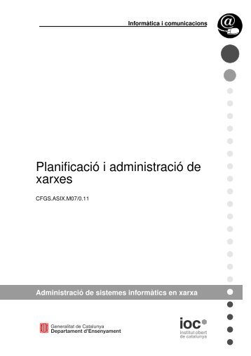 M07 – Planificació i administració de xarxes - IOC