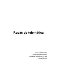 Repàs de telemàtica - La Salle