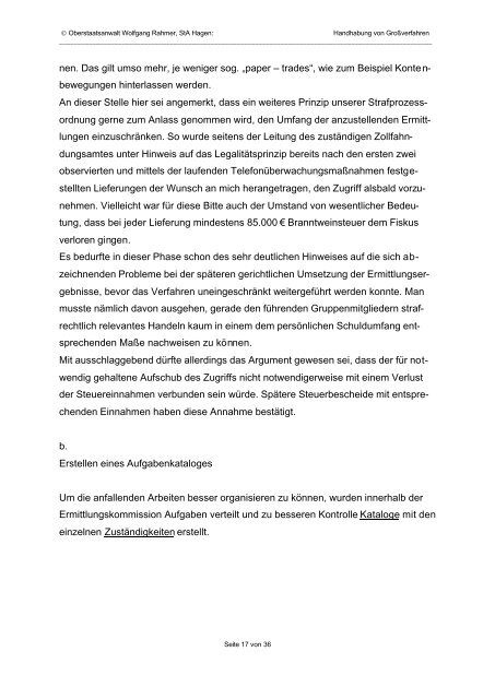 Wirtschaftsstrafsachen - Justizakademie Nordrhein-Westfalen