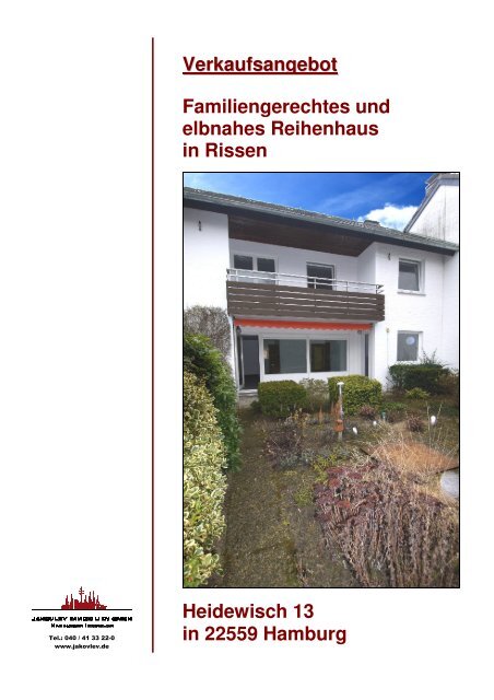 Expose Heidewisch 13 Jakovlev Immobilien