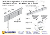 Montage - Der Jalousienladen