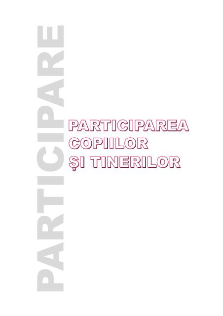 participarea copiilor si tinerilor - Childrights.md# Portal Web pentru ...