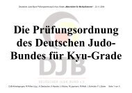 Judo-Prüfungsprogramm - Budokan JKC