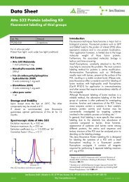 Data Sheet Atto 532 Protein Labeling Kit - Jena Bioscience