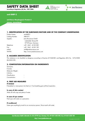ABD-075 MSDS - Jena Bioscience