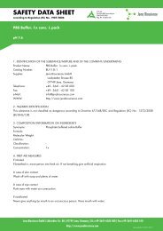 BU-115L-1 MSDS - Jena Bioscience