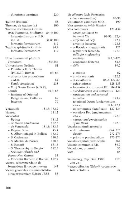 1998 Bolonia - Conferencia Interprovincial de Dominicos de ...