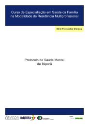 Protocolo de Saúde Mental Município de Ibiporã - Centro de ...