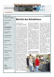 Ausgabe 1-2005/06 - Johannes-Kepler-Gymnasium