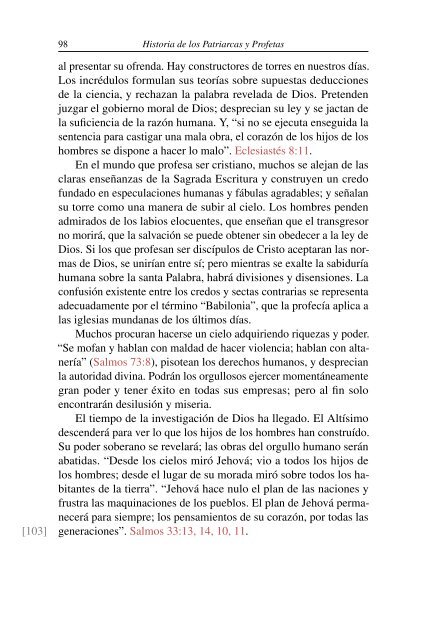 Historia de los Patriarcas y Profetas (2008) - Ellen G. White Writings