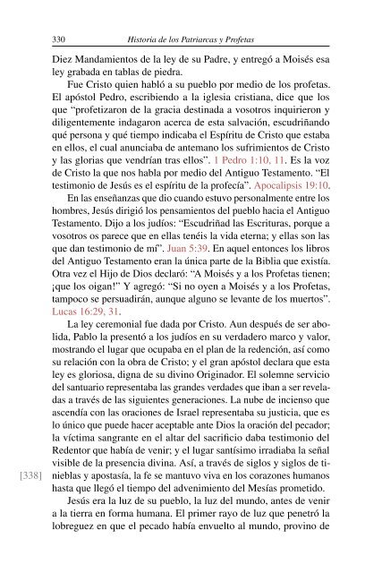 Historia de los Patriarcas y Profetas (2008) - Ellen G. White Writings