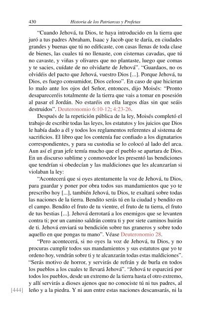 Historia de los Patriarcas y Profetas (2008) - Ellen G. White Writings