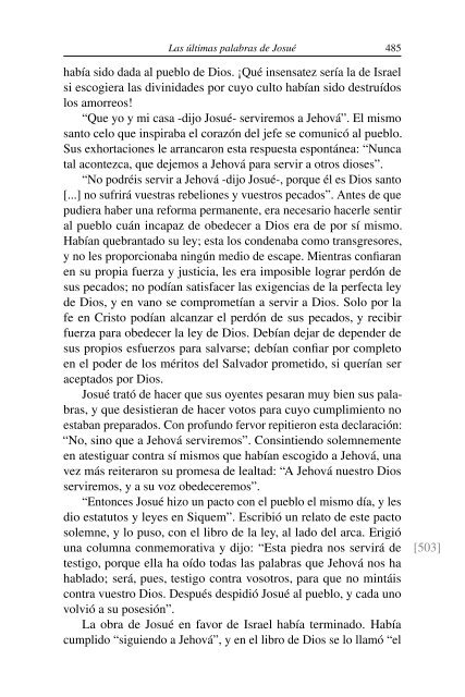 Historia de los Patriarcas y Profetas (2008) - Ellen G. White Writings