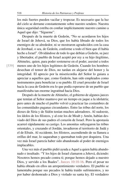 Historia de los Patriarcas y Profetas (2008) - Ellen G. White Writings