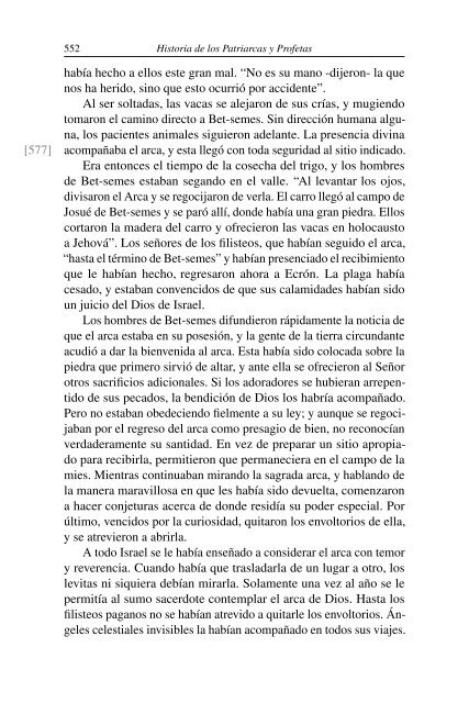 Historia de los Patriarcas y Profetas (2008) - Ellen G. White Writings