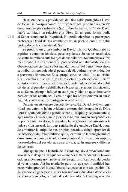 Historia de los Patriarcas y Profetas (2008) - Ellen G. White Writings