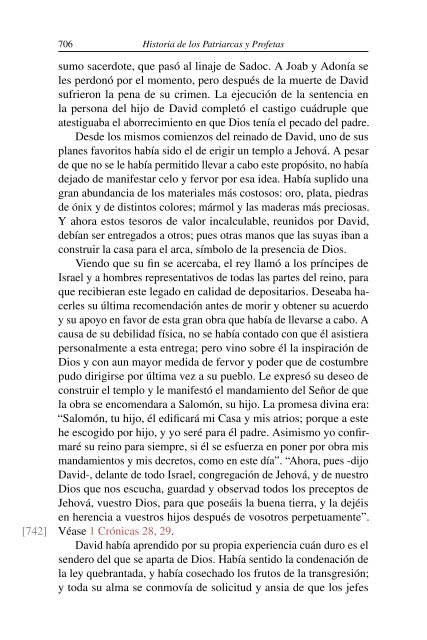 Historia de los Patriarcas y Profetas (2008) - Ellen G. White Writings