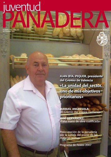 JUVENTUD PANADERA 485 - El Gremio de panaderos y pasteleros ...