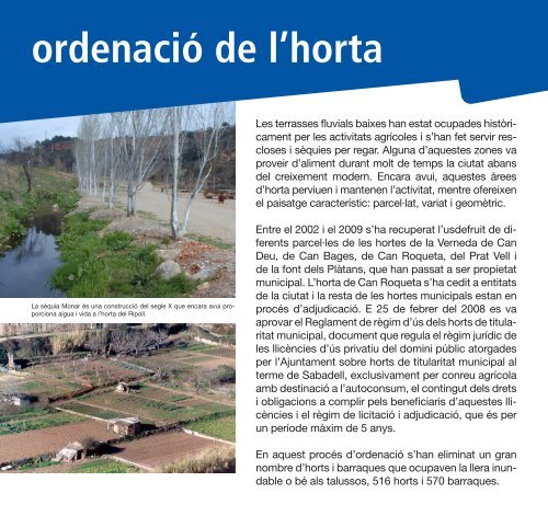 Descobreix el Parc Fluvial del riu Ripoll - Ajuntament de Sabadell