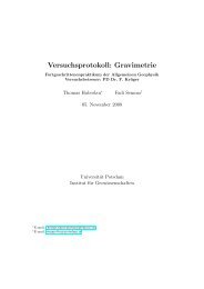 Versuchsprotokoll: Gravimetrie - Fadi-semmo.de