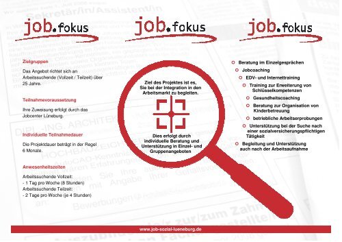 Flyer zum Download (PDF) - job.sozial