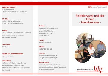 Flyer als Download - Job.sozial