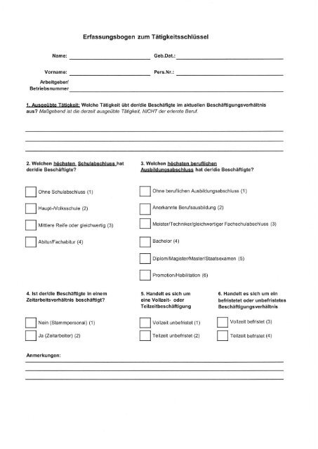 Anmeldung Kurzfristige Beschaftigung