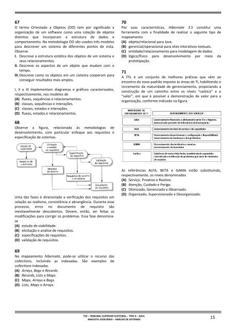 ANALISTA JUDICIÁRIO - ANÁLISE DE SISTEMAS ... - Consulplan