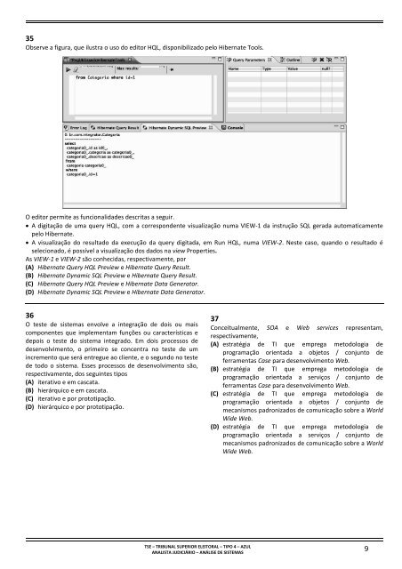 ANALISTA JUDICIÁRIO - ANÁLISE DE SISTEMAS ... - Consulplan