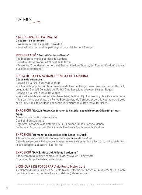 Cardona - Festa Major (Programa 2012) (1582.7 kb) - Festa Catalunya