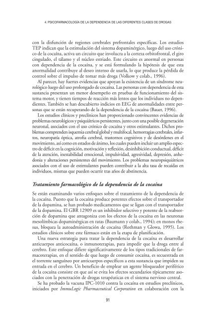 Neurociencia del consumo y dependencia de sustancias psicoactivas