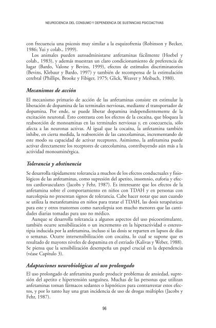 Neurociencia del consumo y dependencia de sustancias psicoactivas