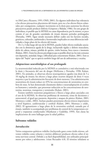 Neurociencia del consumo y dependencia de sustancias psicoactivas