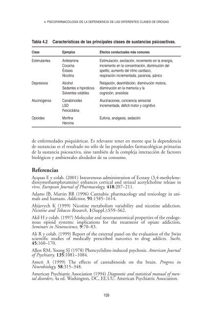 Neurociencia del consumo y dependencia de sustancias psicoactivas