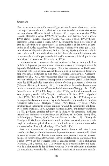 Neurociencia del consumo y dependencia de sustancias psicoactivas