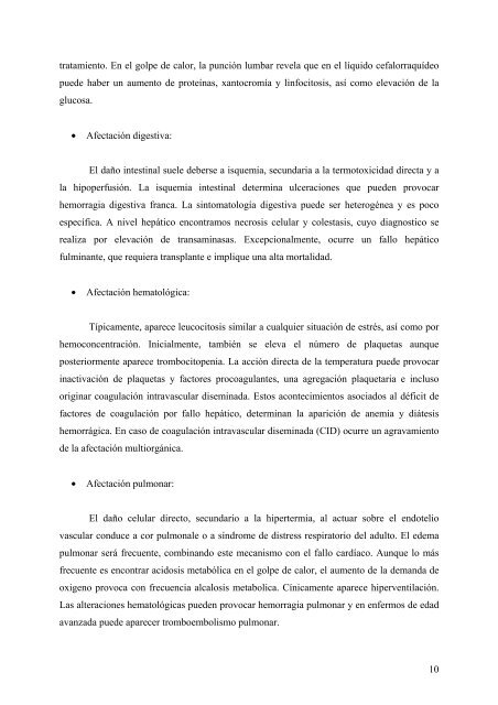 TRASTORNOS DE LA REGULACIÓN DE LA TEMPERATURA