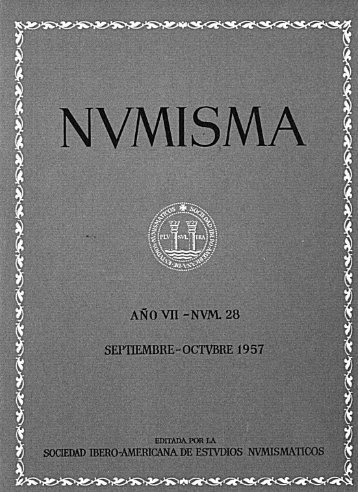 Núm. 28 - Septiembre-Octubre 1957 - Fábrica Nacional de Moneda ...