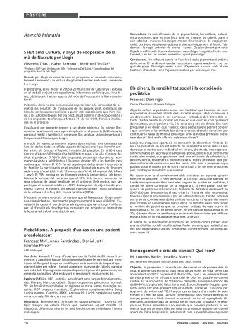 Posters 08 ok - Societat Catalana de Pediatria