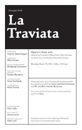 La Traviata - Metropolitan Opera