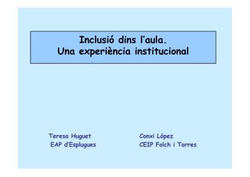 Extracte Teresa Huguet - Xtec