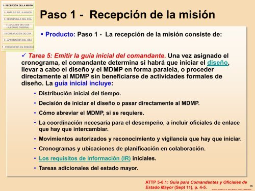 Paso 2 - Análisis de la misión