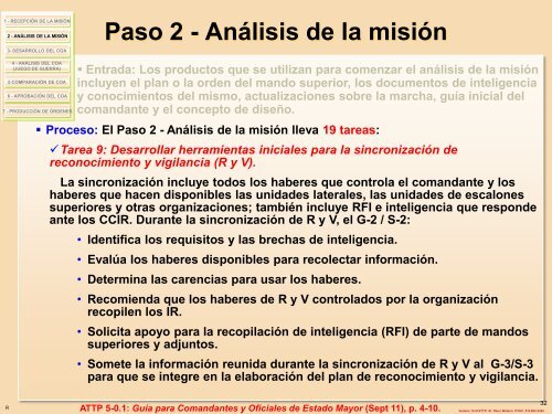 Paso 2 - Análisis de la misión