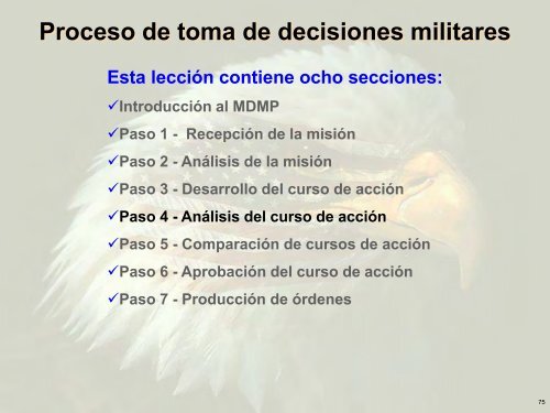 Paso 2 - Análisis de la misión