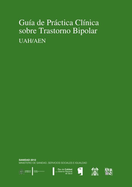 Guía de Práctica Clínica sobre Trastorno Bipolar - GuíaSalud