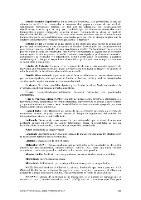 Guía de Práctica Clínica sobre Trastorno Bipolar - GuíaSalud