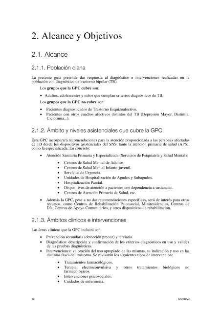 Guía de Práctica Clínica sobre Trastorno Bipolar - GuíaSalud