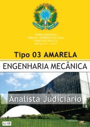 analista judiciário - engenharia mecânica tipo 3 ... - Consulplan