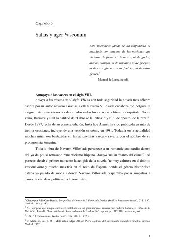 Capítulo 3. Saltus y Ager vasconum - Universidad Pública de Navarra