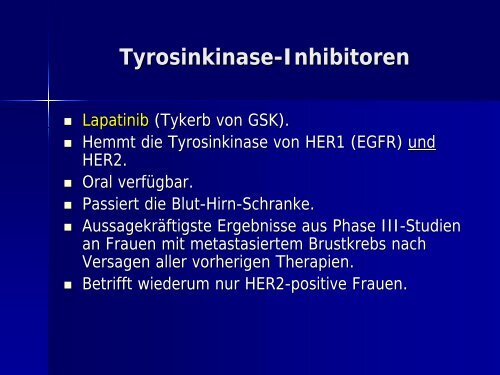 Stammzellkonzept und zielgerichtete Therapien bei Brustkrebs