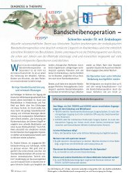 Bandscheibenoperation â